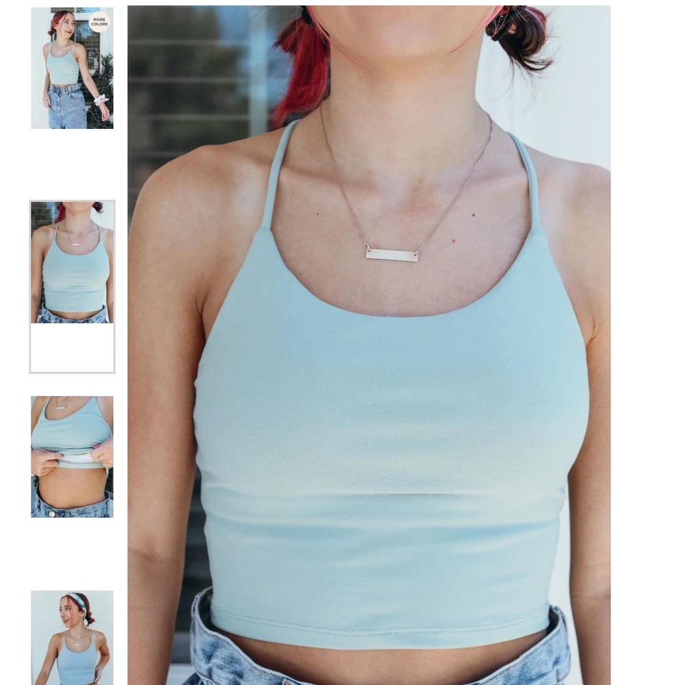 SAGE Brooklyn & Bailey Tank Top || XL